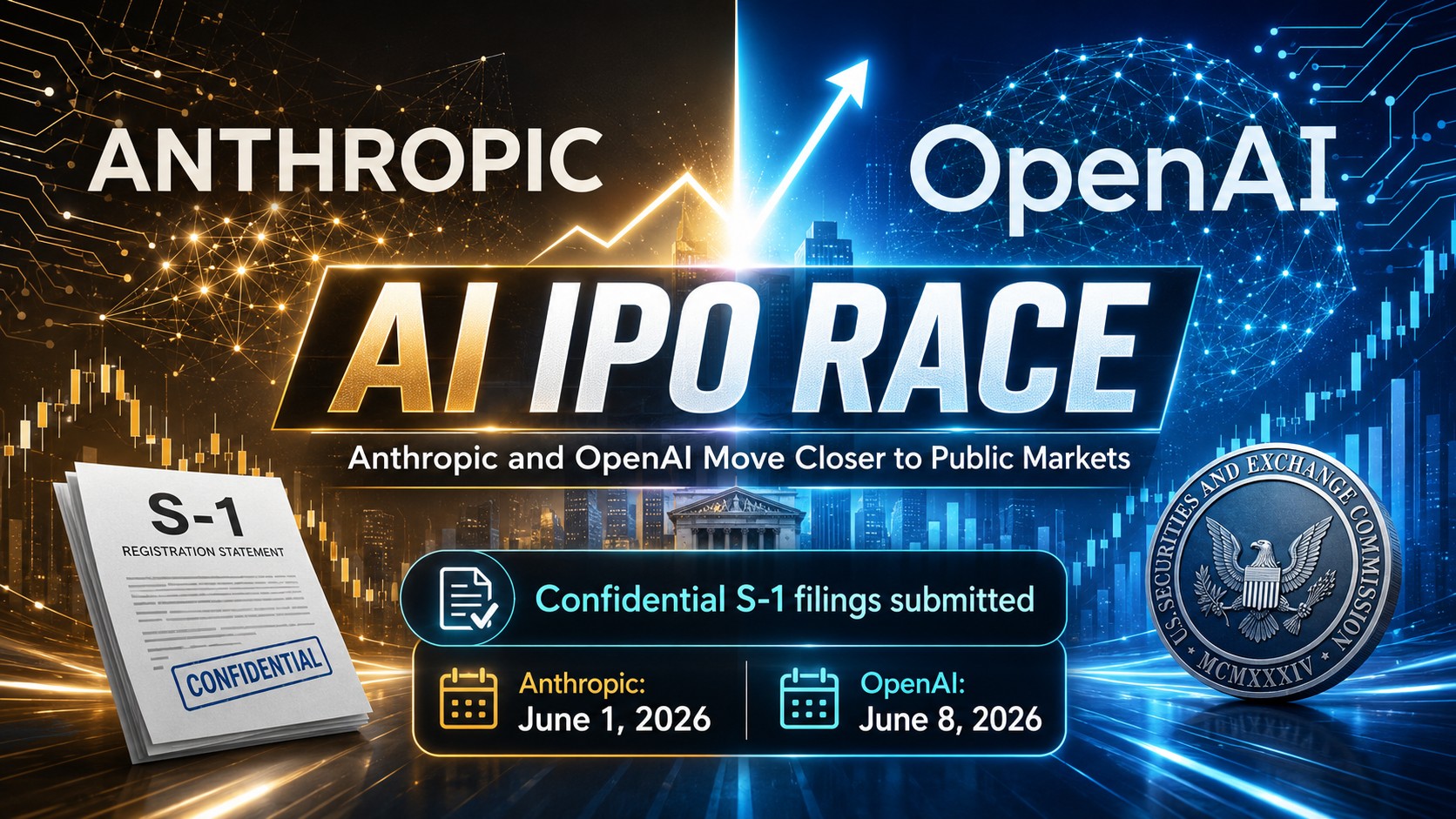 Anthropic and OpenAI Move Closer to Historic IPOs